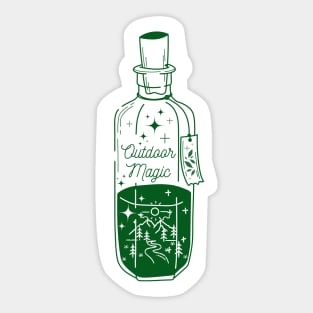 Outdoor Magic Potion Elixir Sticker